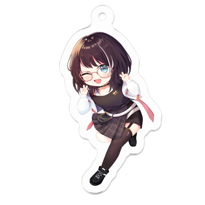 アクリルキーホルダー - 50 x 50 (mm)