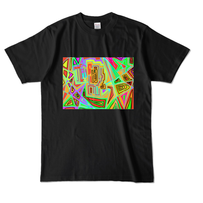 カラーTシャツ - L - ブラック (濃色)