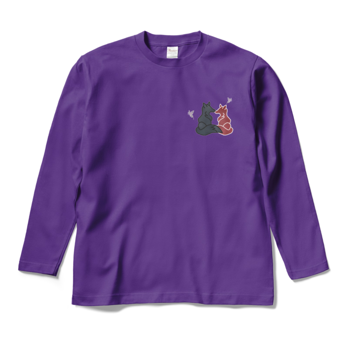ロングスリーブTシャツ - M - パープル