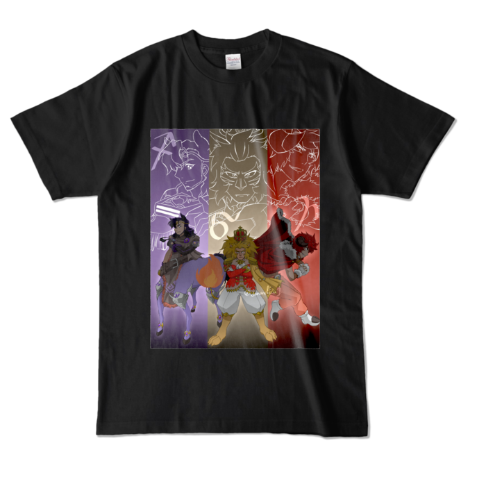 カラーTシャツ - L - ブラック (濃色)