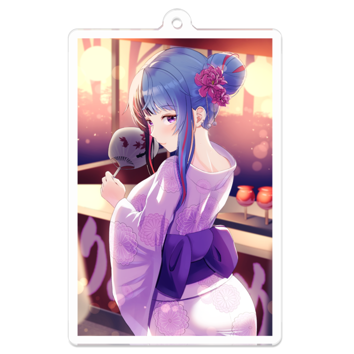 アクリルキーホルダー - 70 x 70 (mm)