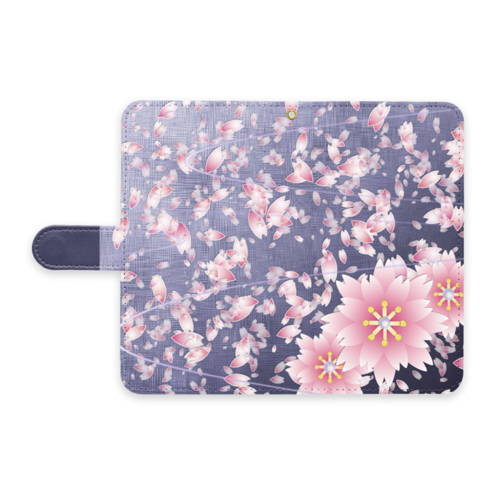 手帳型Androidケース - L - ストラップ穴 あり