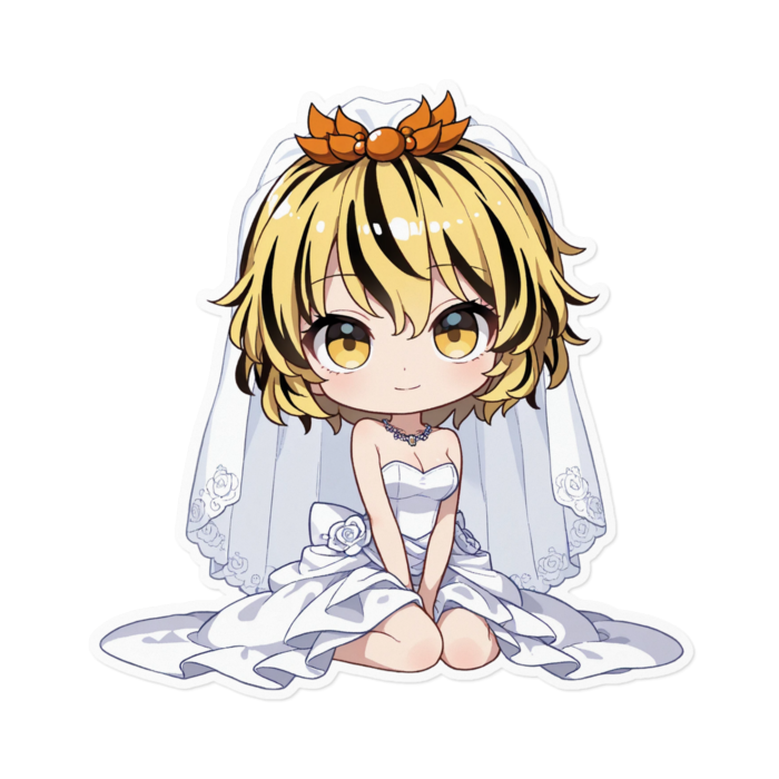 ステッカー - 160 x 160 (mm)(キャラのみ)