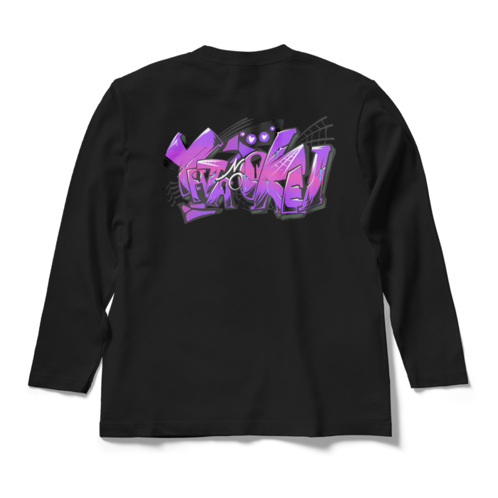 ロングスリーブTシャツ - M - ブラック