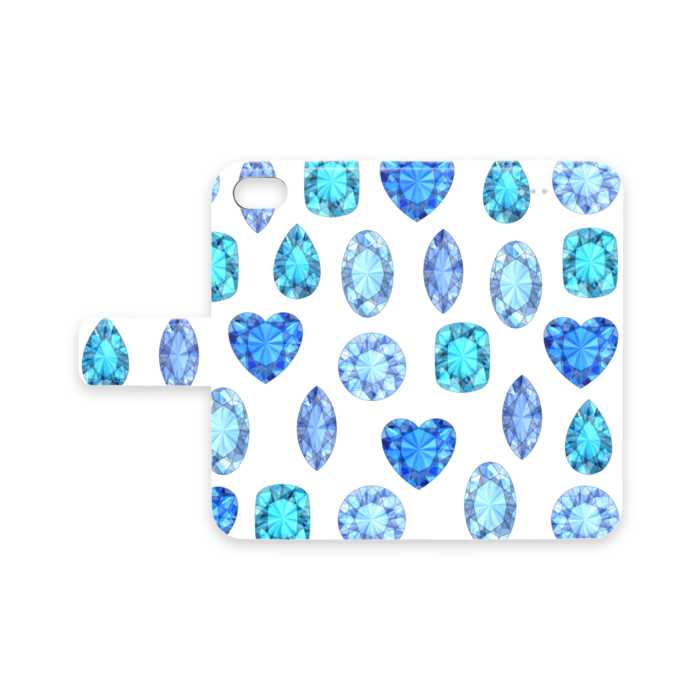 手帳型iPhoneケース - iPhone 8 / 7 / SE2 - ストラップ穴 なし