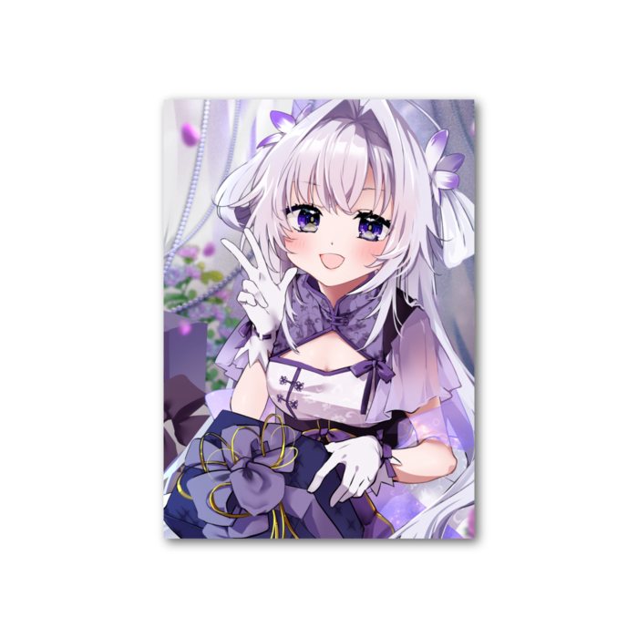 フォト風カード - 縦 - 片面