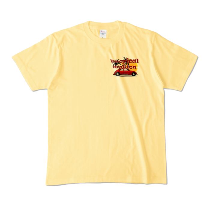 カラーTシャツ - M - ライトイエロー (淡色)