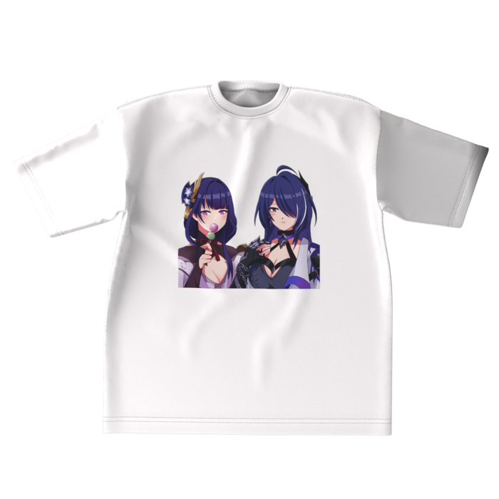 ビッグシルエットTシャツ - XL - 正面