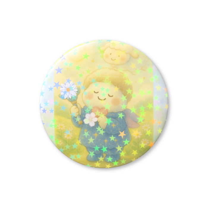 ホログラム缶バッジ - 32mm
