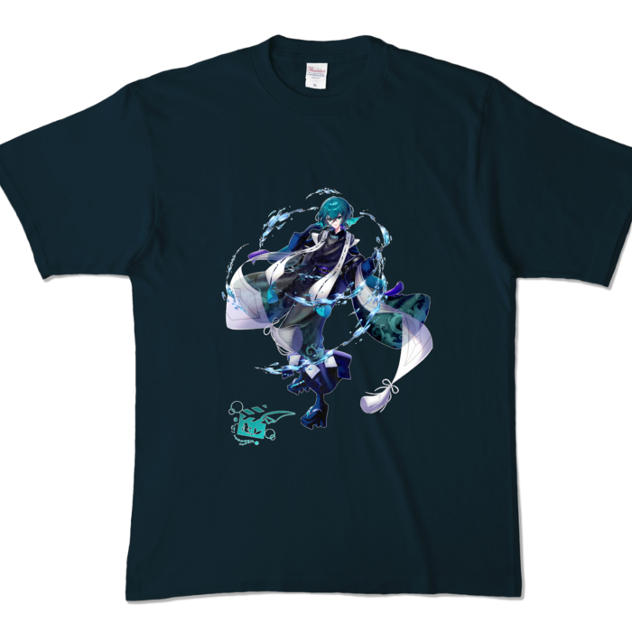 カラーTシャツ - XL - ネイビー (濃色)