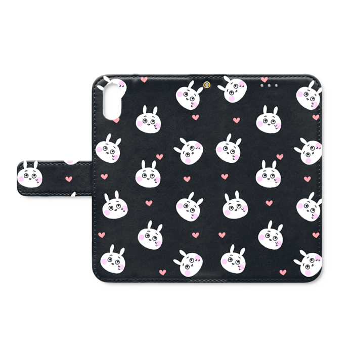 手帳型iPhoneケース - iPhone XS / X - ストラップ穴 あり