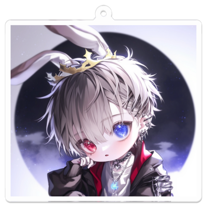 アクリルキーホルダー - 70 x 70 (mm)