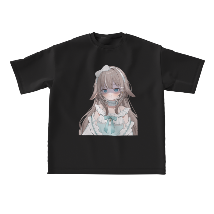 ビッグシルエットTシャツ - L - 両面