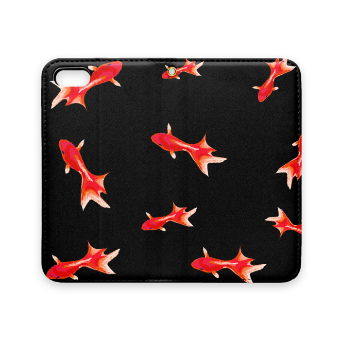 手帳型iPhoneケース（ベルトなし） - iPhone 5 / 5s / SE(第1世代) - ストラップ穴 あり