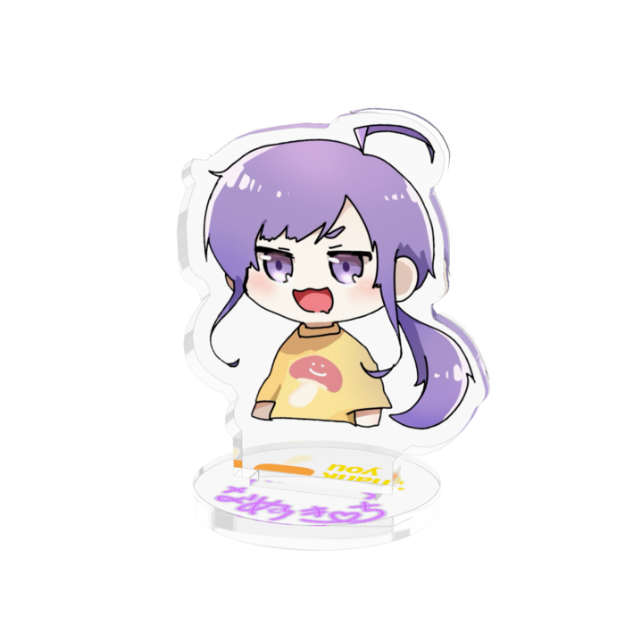 アクリルフィギュア - 50x50mm ※台座Thank youアリ