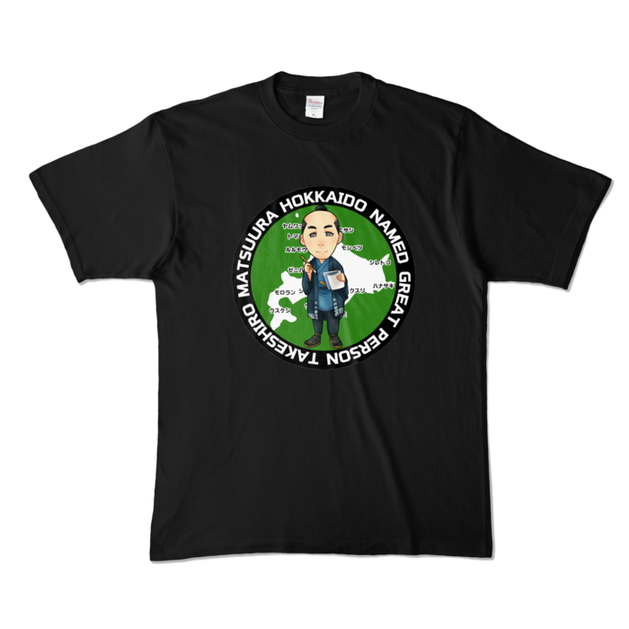 カラーTシャツ - XL - ブラック (濃色)