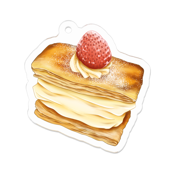 アクリルキーホルダー - 50 × 50 (mm)