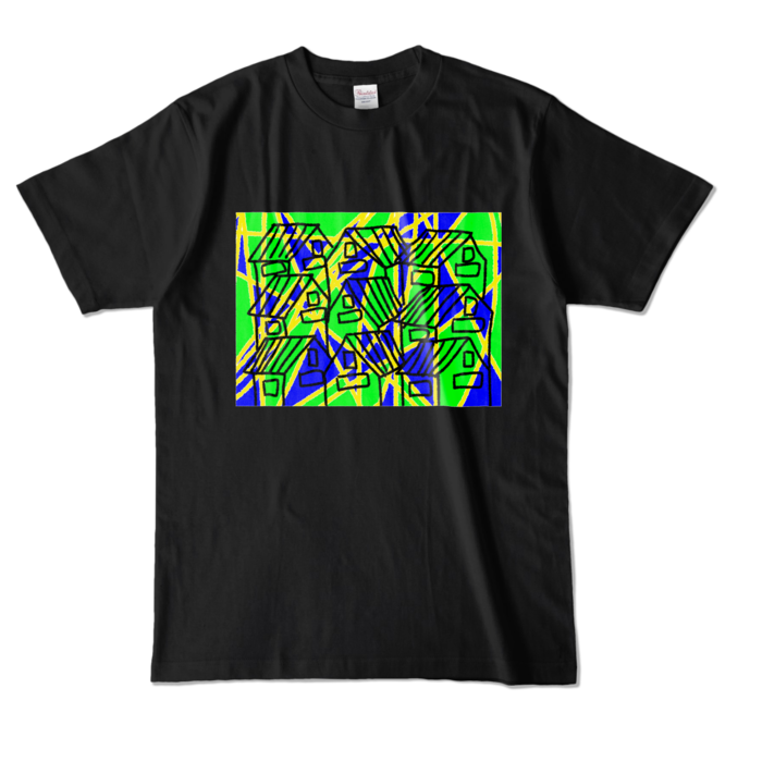 カラーTシャツ - L - ブラック (濃色)