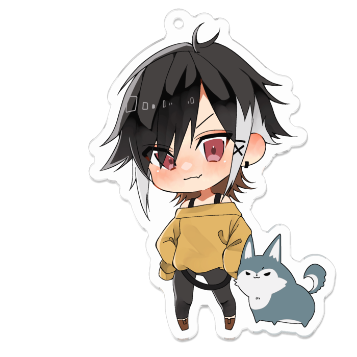 アクリルキーホルダー - 70 x 70 (mm)