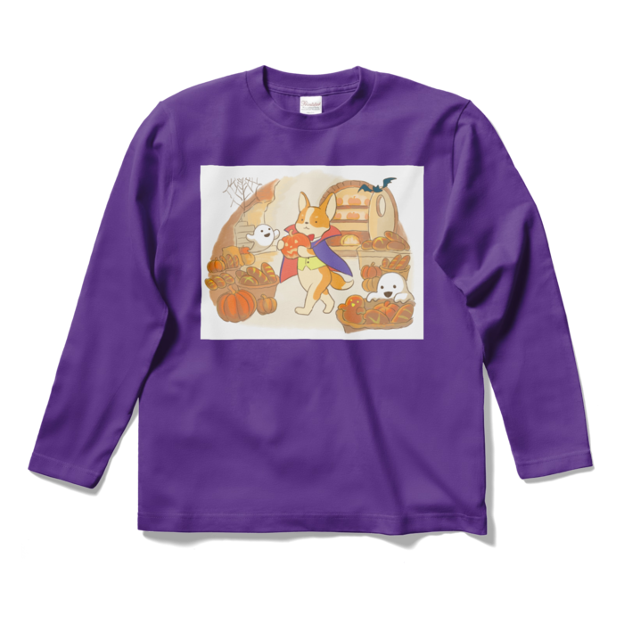 ロングスリーブTシャツ - S - パープル