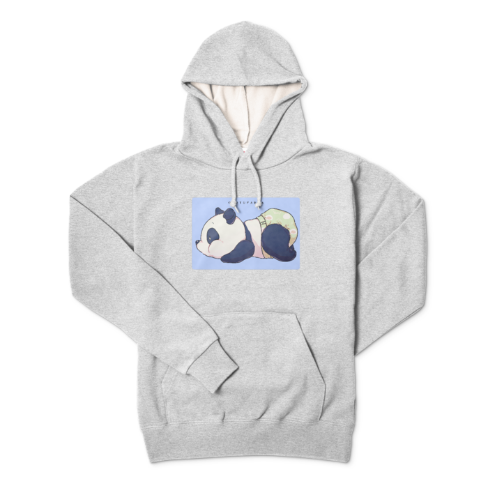 パーカー - L - 杢グレー