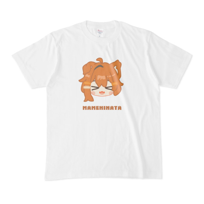 Tシャツ - M - 白【まめひなた②】