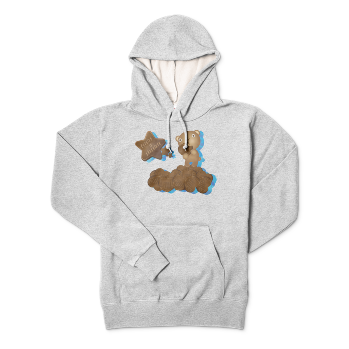 パーカー - M - 杢グレー