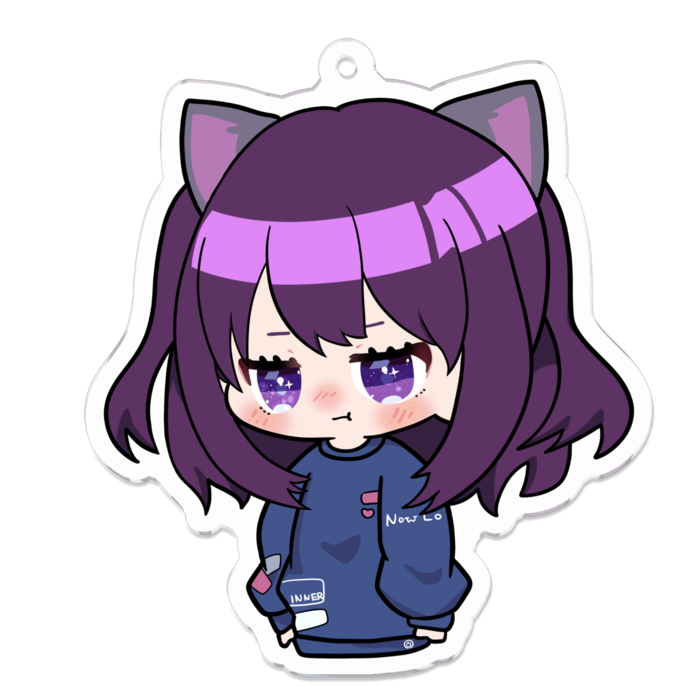 アクリルキーホルダー - 70 x 70 (mm)