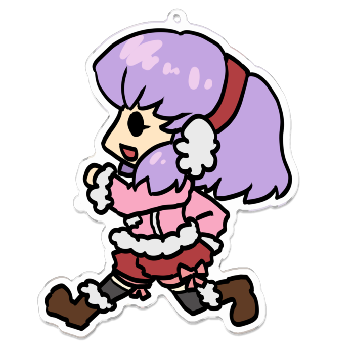 アクリルキーホルダー - 100 x 100 (mm)