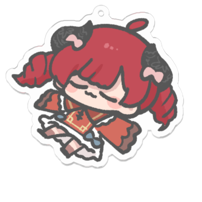 アクリルキーホルダー - 70 x 70 (mm)