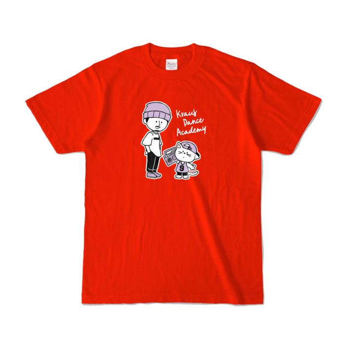 カラーTシャツ - S - レッド (濃色)