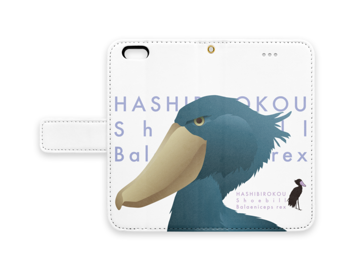 手帳型iPhoneケース - iPhone6 - ストラップ穴 あり