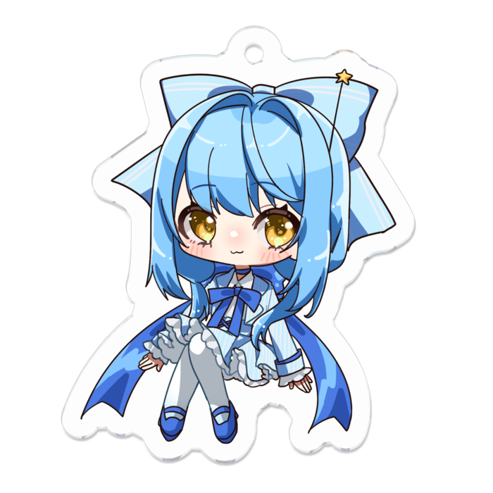 アクリルキーホルダー - 50 x 50 (mm)