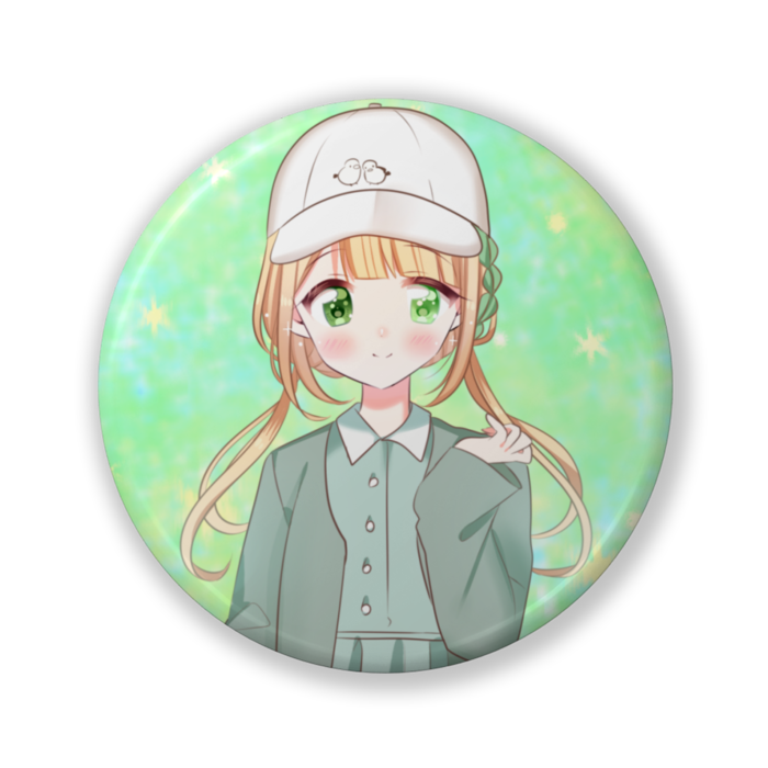 朱音 等身 缶バッチ(Birthday goods 2023)