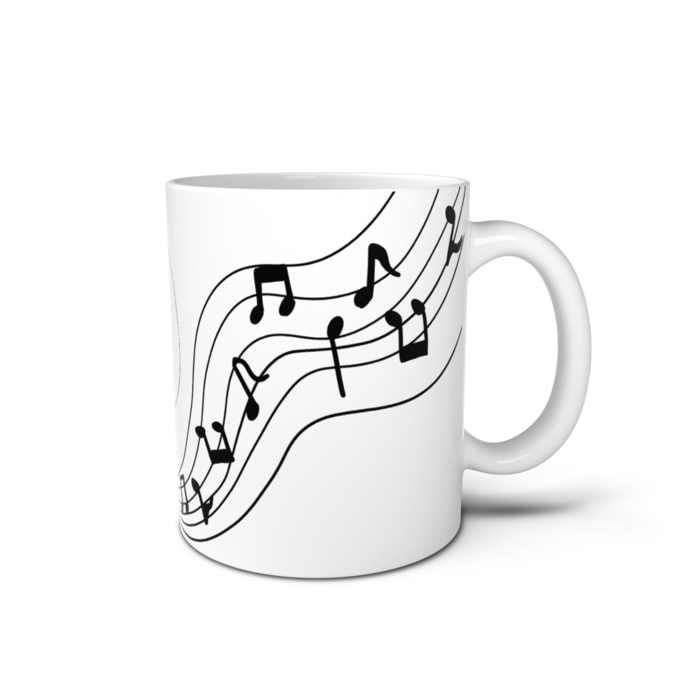 マグカップ - 直径 8 cm / 高さ 9.5 cm