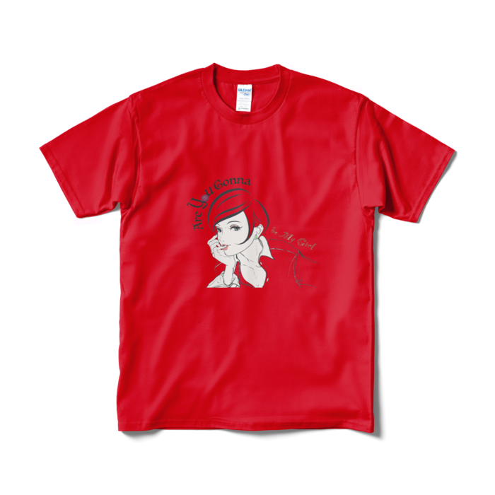 Tシャツ(短納期) - M - レッド