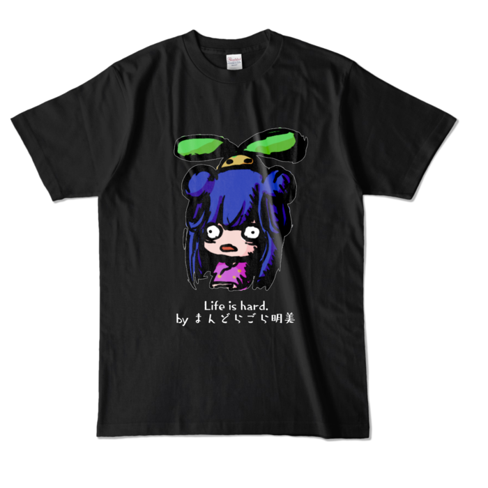 カラーTシャツ - L - ブラック (濃色)