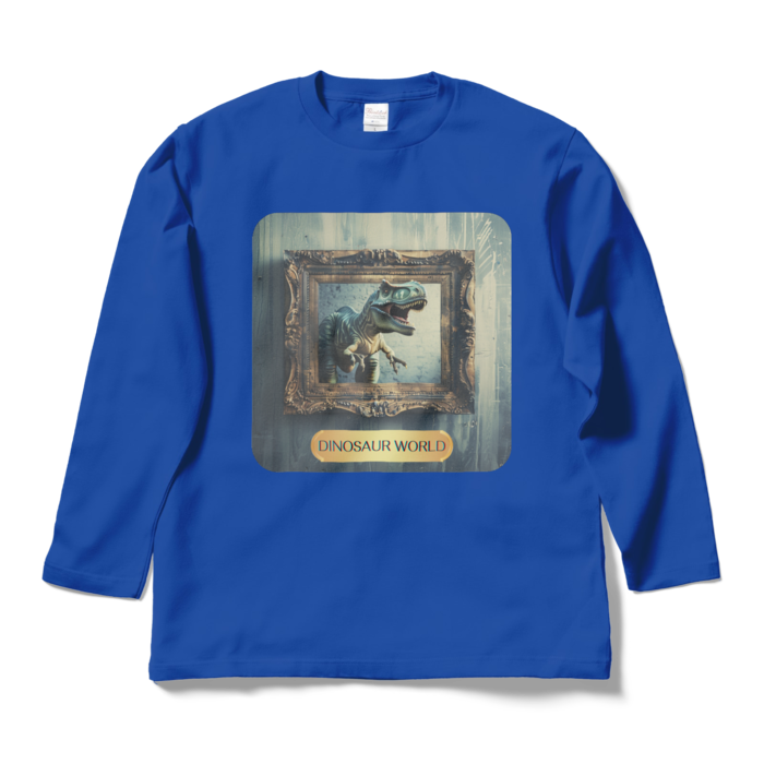 ロングスリーブTシャツ - L - ロイヤルブルー