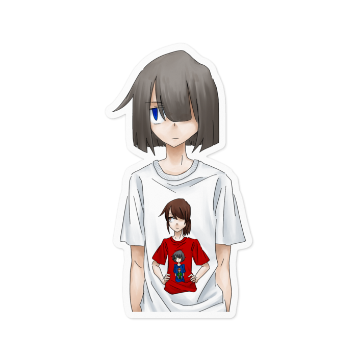 ステッカー - 100 x 100 (mm)