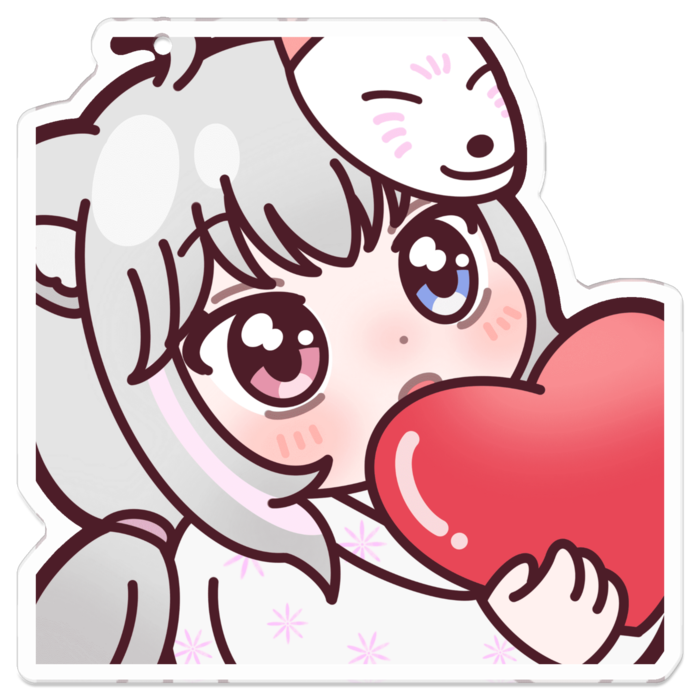 アクリルキーホルダー - 70 x 70 (mm)