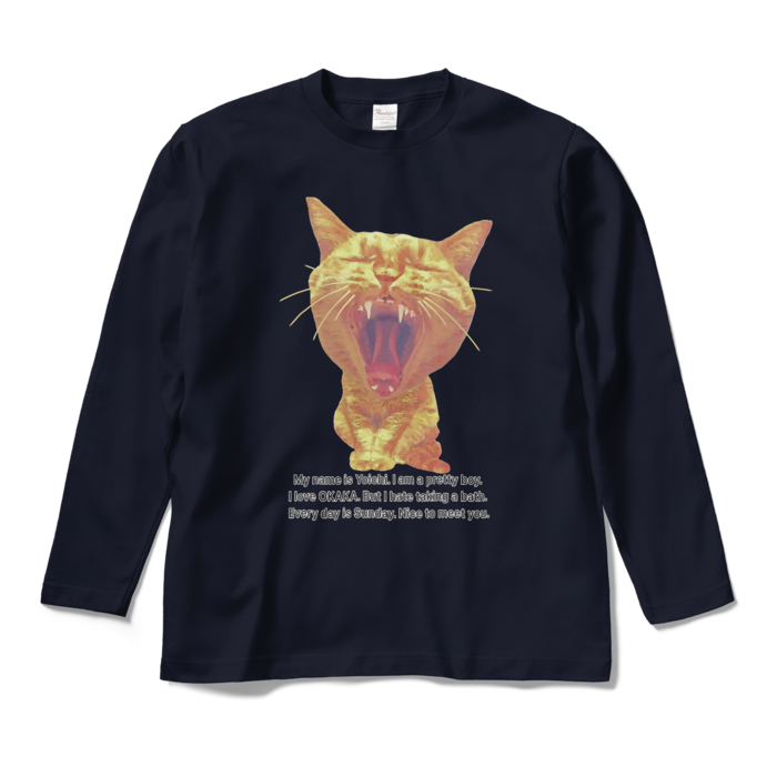 ロングスリーブTシャツ - M - ネイビー