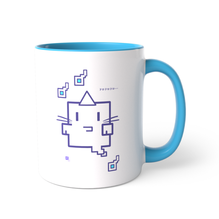 ツートンカラーマグカップ - 直径 8.2cm / 高さ 9.5cm