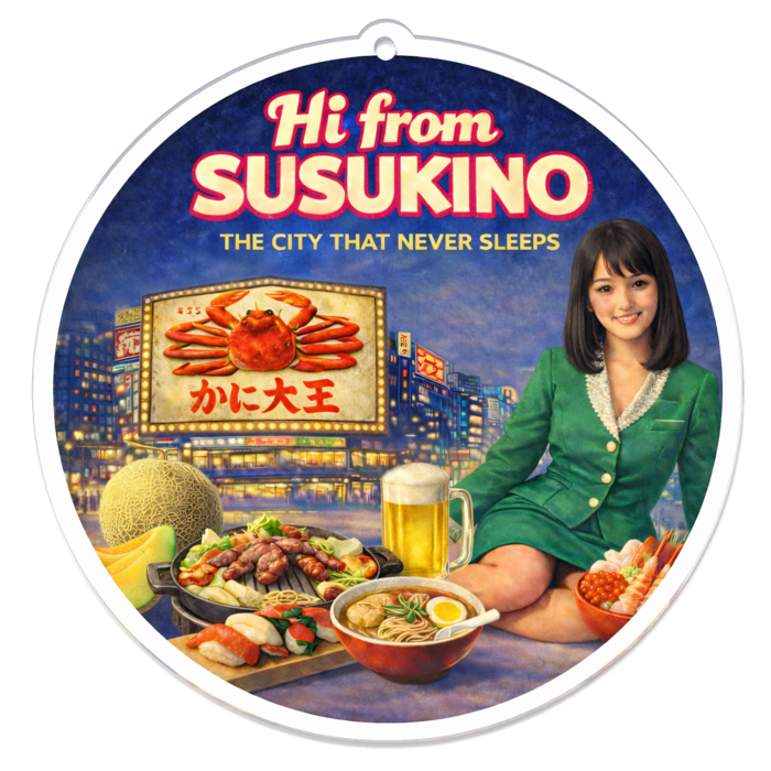 アクリルキーホルダー - 70 x 70 (mm)