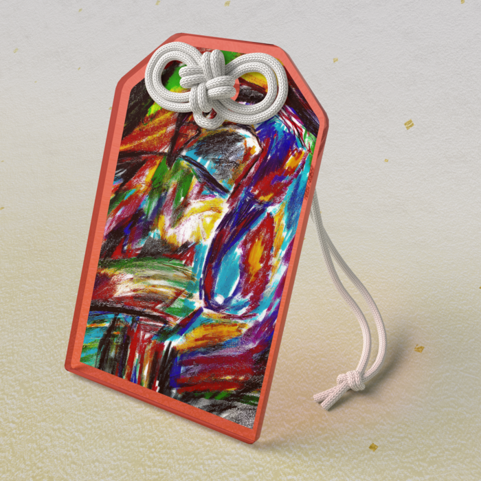 アクリルお守り - 50 × 80mm(1)