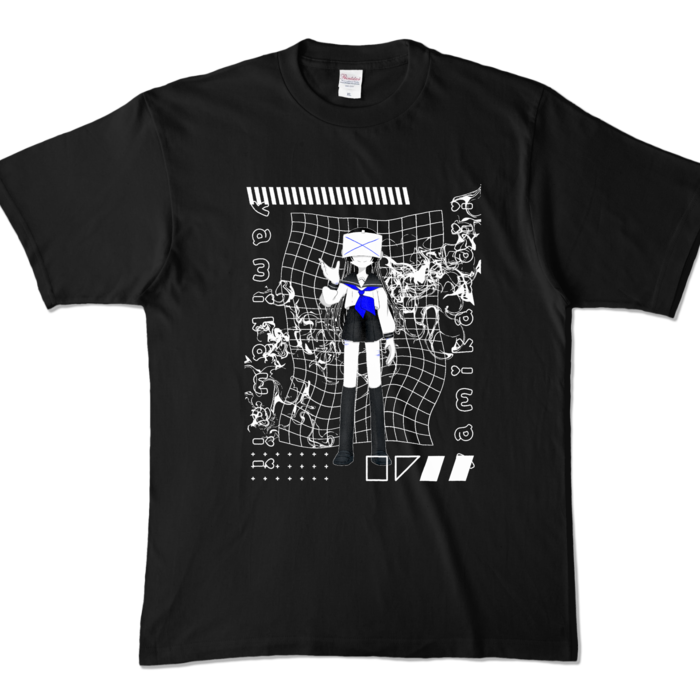 カラーTシャツ - XL - ブラック (濃色)