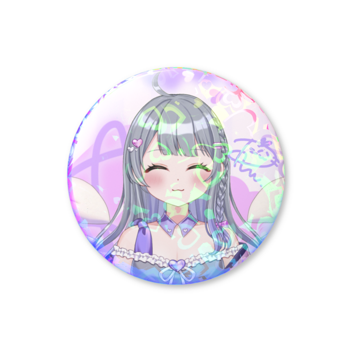 ホログラム缶バッジ - 25mm
