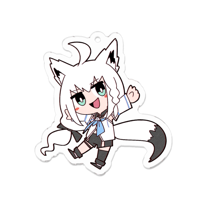 アクリルキーホルダー - 70 x 70 (mm)