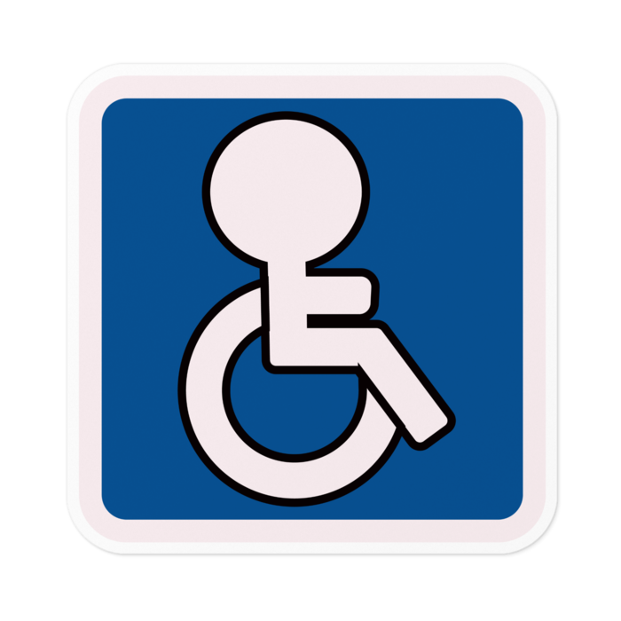 ステッカー - 100 x 100 (mm)