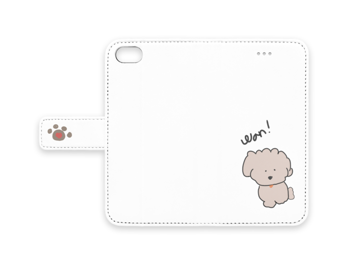 手帳型iPhoneケース - iPhone 8 / 7 / SE2 - ストラップ穴 なし