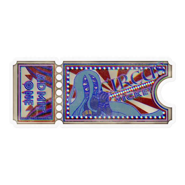 ステッカー - 100 x 100 (mm)